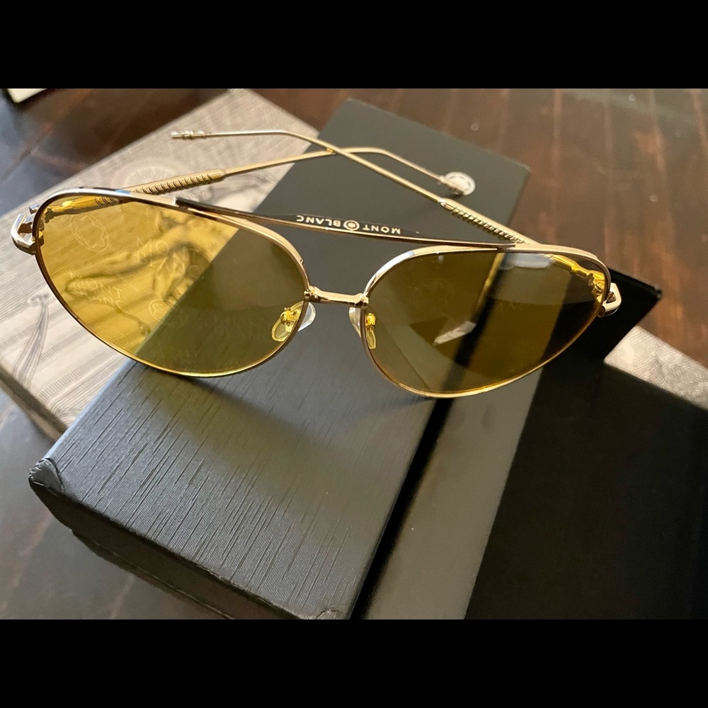 Mont Blanc sunglasses. Brand new in the box